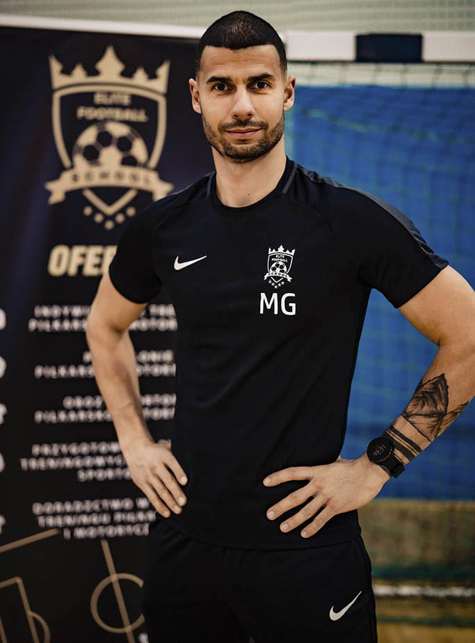Trener Marcin Giernas